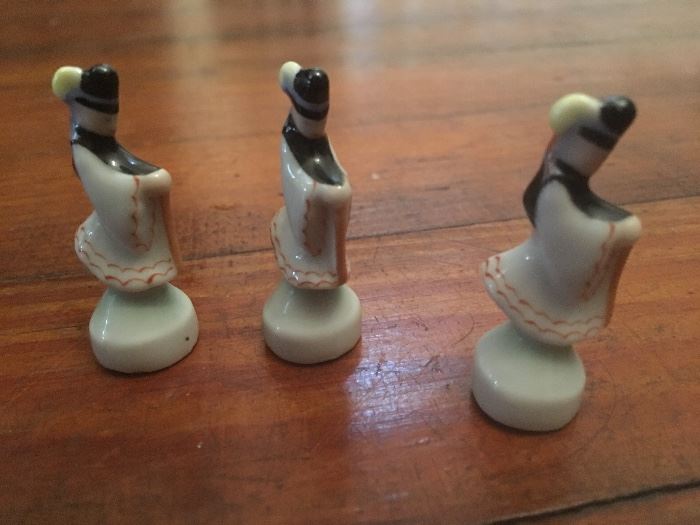 Herend Miniature Figurines - Peasants