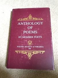Book - Anthology of Poems Poetry Society of Virginia