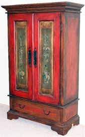 Arhaus Armoire - 76" Height x 48" Width x 20" Depth.