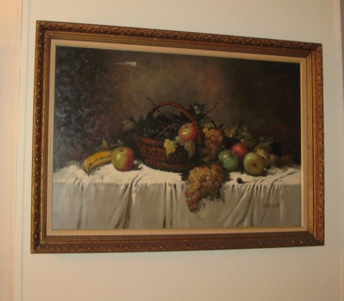 G. Roberti original oil on canvas