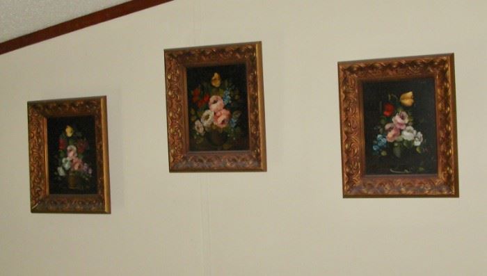 Original Floral Oil Paintings