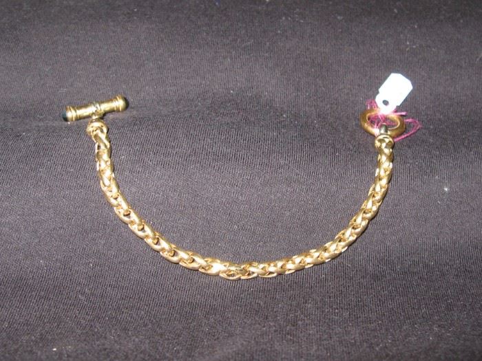 Heavy 18 k gold bracelet