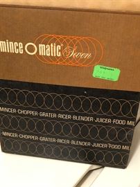 Vintage mince o matic!