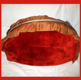 Antique Double Snap Bag