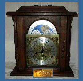 Emperor Chiming Mantle Clock with Key