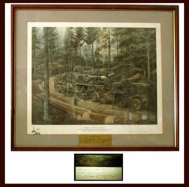 George Finley Signed "The Final Countdown"