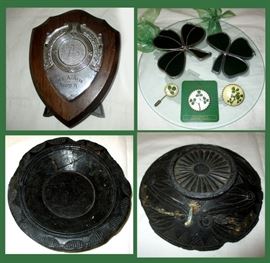 Irish Items, Very Old Bowl with Very Old Repairs