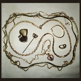 14K and 10K Gold Pieces