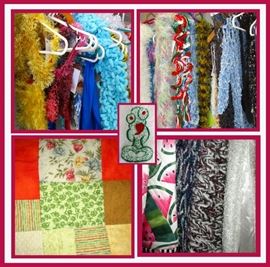 Very Nice Hand Made Lightweight Shawls, Quilt and Pretty Linens