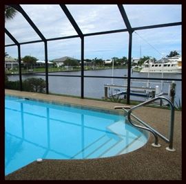 Beautiful View from the Lanai and Boat Lift Too