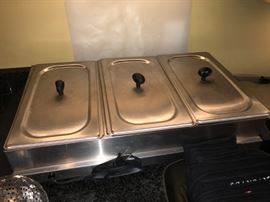 electric food server/warming tray
