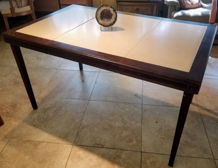 Mid Century Norquist Folding Table with leaf
