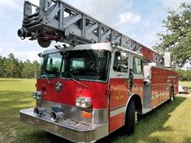 1985 Pirsch 110 ft Arial Truck
Mileage is 27,876
Truck seems to be in very good condition.
We have the Vin number.