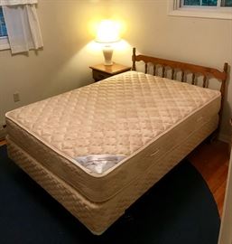 Full Size Bed, Spring-O-Pedic Mattress