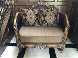 Custom Made Love seat Sette