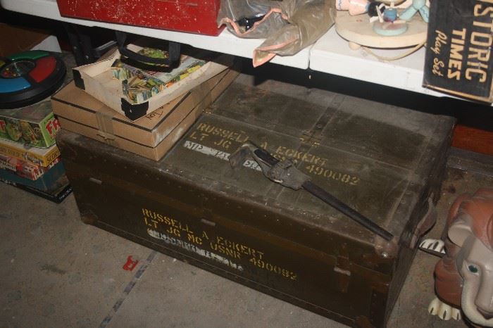 MILITARY FOOT LOCKERS