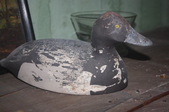 SIGNED MORSE DUCK DECO