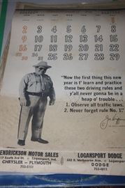 LOCAL ADVERTISING CALANDER
