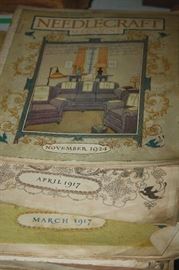 VINTAGE 1917 NEEDLECRAFT MAGAZINES