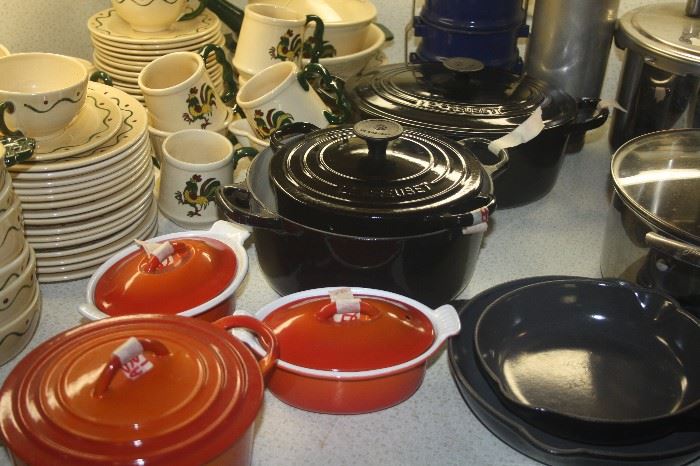 LE CREUSET PANS