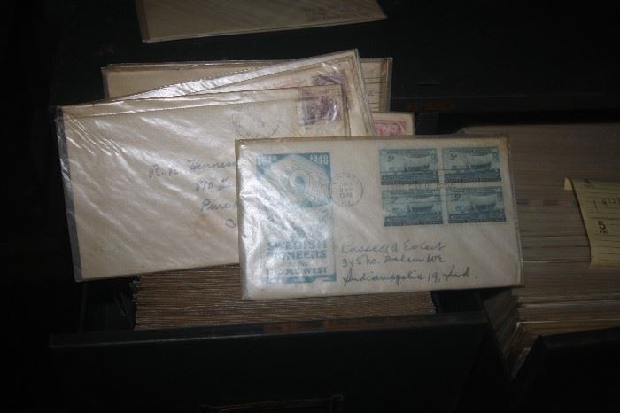 FIRST ISSUE STAMPS