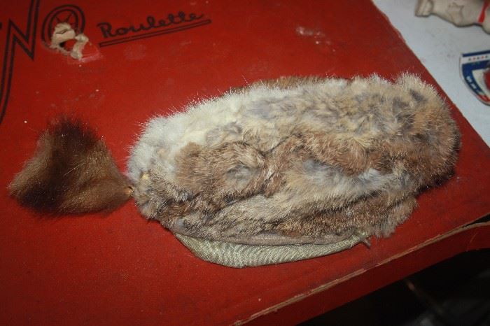 VINTAGE CHILD'S DAVY CROCKETT HAT