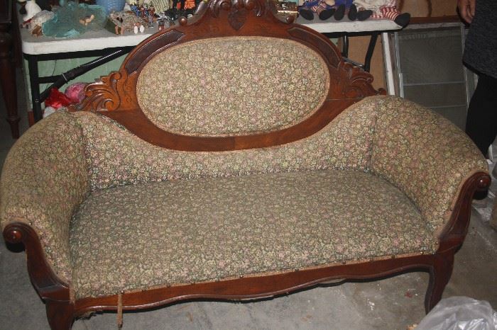 CHILD'S VICTORIAN SOFA