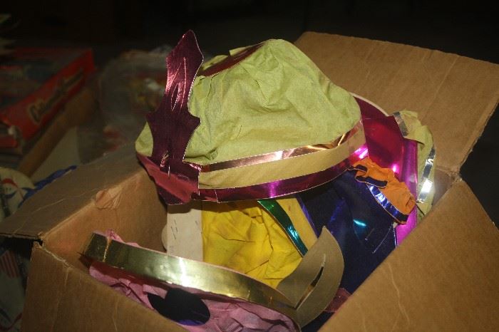 VINTAGE NEW YEARS EVE HATS