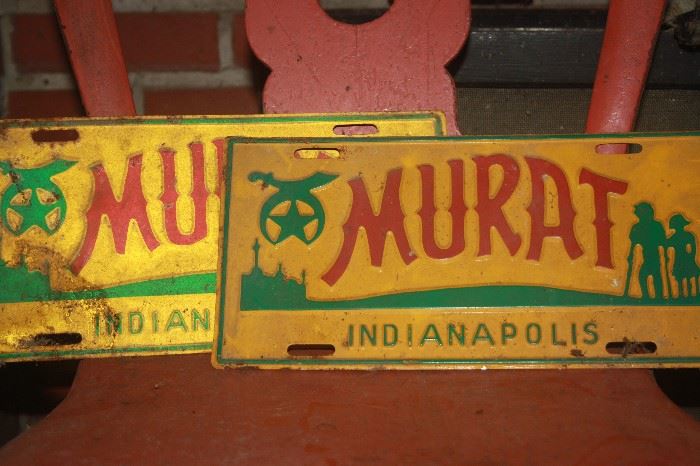 MURAT ~ SHINER PLATES