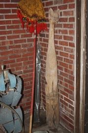 WOOD CRAVED CAT