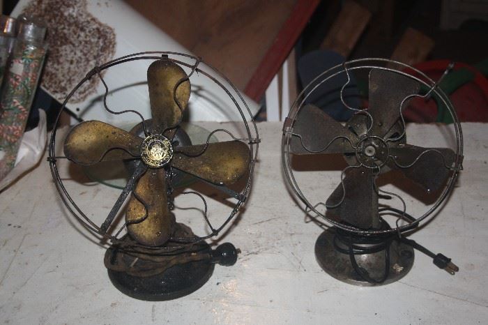 VINTAGE METAL FANS