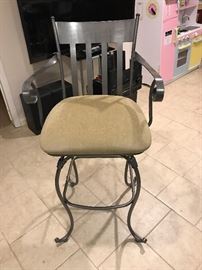 4 stools, bar height