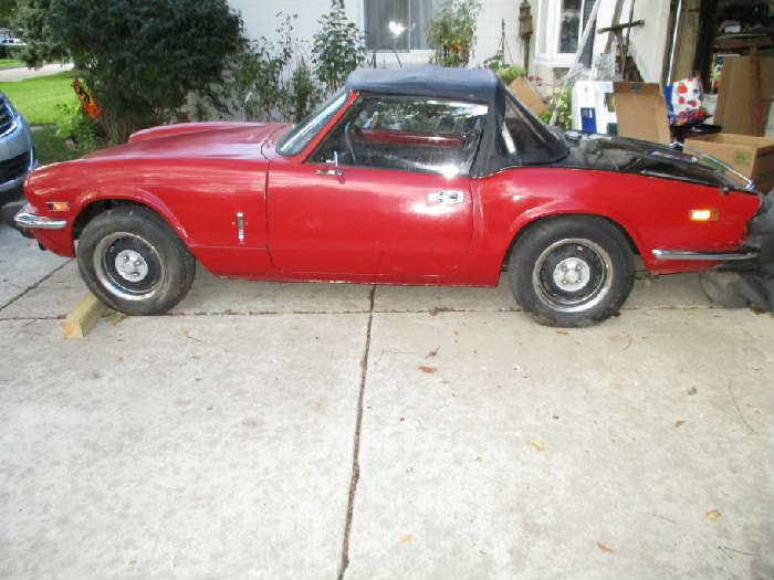 1976 TRIUMPH SPITFIRE (DRIVABLE)