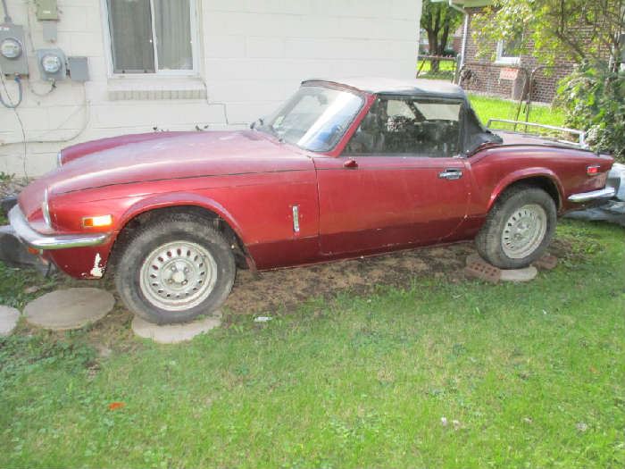 1978 TRIUMPH SPITFIRE (FOR PARTS)