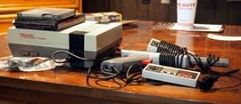 Original Nintendo Gaming Console, Includes Remotes, RCA Cables, And Games Kung Fu And Mario Brothers/Duck Hunter