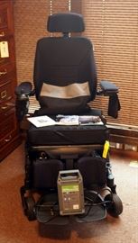 Permobile Power Wheel Chair Model # M300, 50" x 47", Includes Operator Manuals, Tool Care Kit And Permobile Charger 24V8A