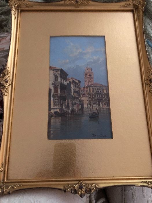 Water Canals of Venice by Antonietta Brandeis
