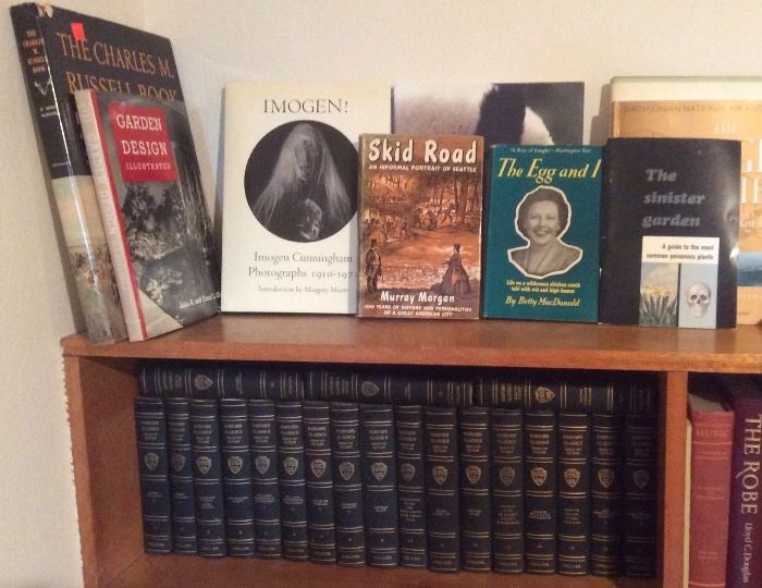 1917 Harvard Classics "Shelf of Fiction" (20 vol. set)  + NW related books