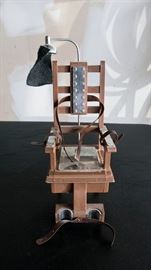 Miniature battery operated electric chair!