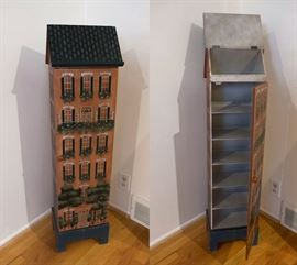 Painted wood House Storage