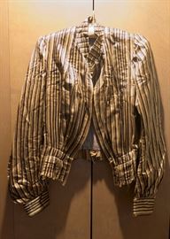 Vintage Women's striped blouse