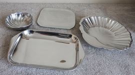 Nambé and other serving dishes/bowls