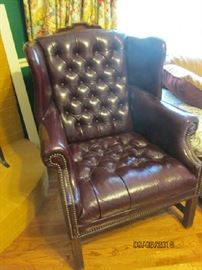 LEATHER WINGBACK