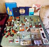Pipes, lighters, miscellaneous ephemera, military books and manuals