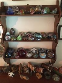 Paperweight & Cow collections