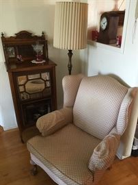 Wing back chairs