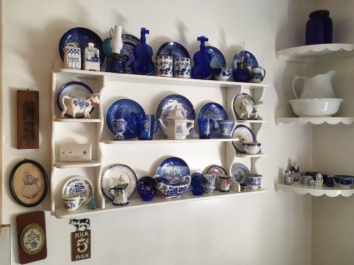Blue & white sampling