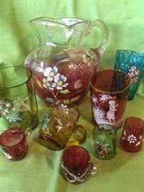 Victorian Glassware (small sampling)