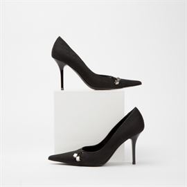 #188	TWO PAIRS OF CHRISTIAN DIOR PUMPS, SIZE 40