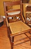 Antique Cane Bottom Chair